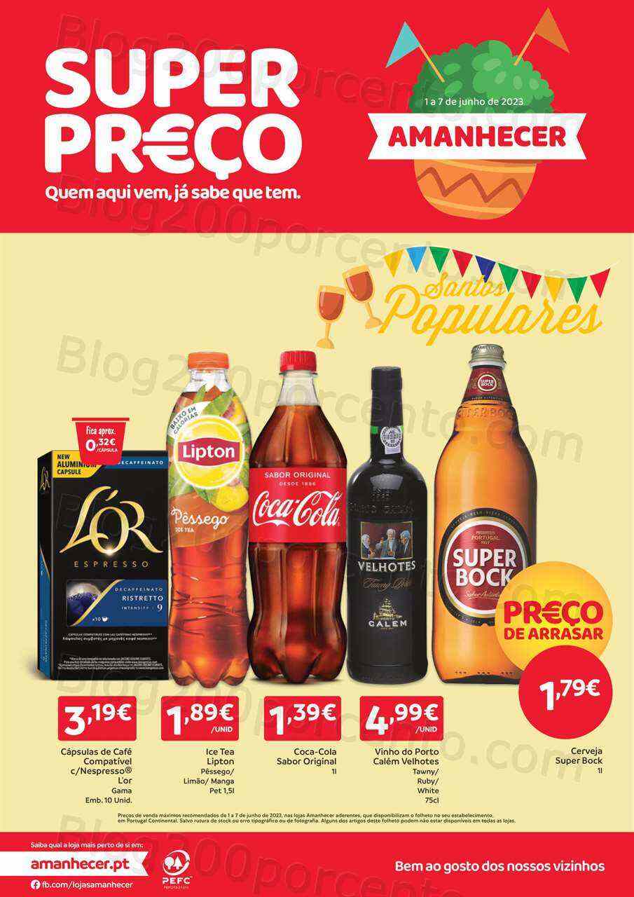 Antevisão Folheto AMANHECER Promoções de 1 a 7 junho