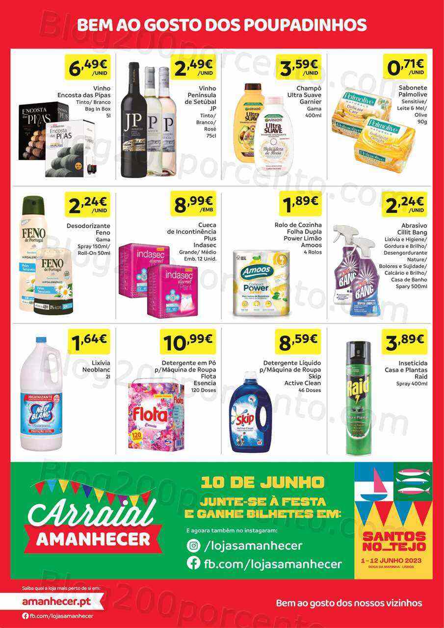 Antevisão Folheto AMANHECER Promoções de 1 a 7 junho