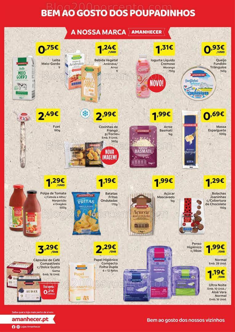 Antevisão Folheto AMANHECER Promoções de 2 a 8 novembro