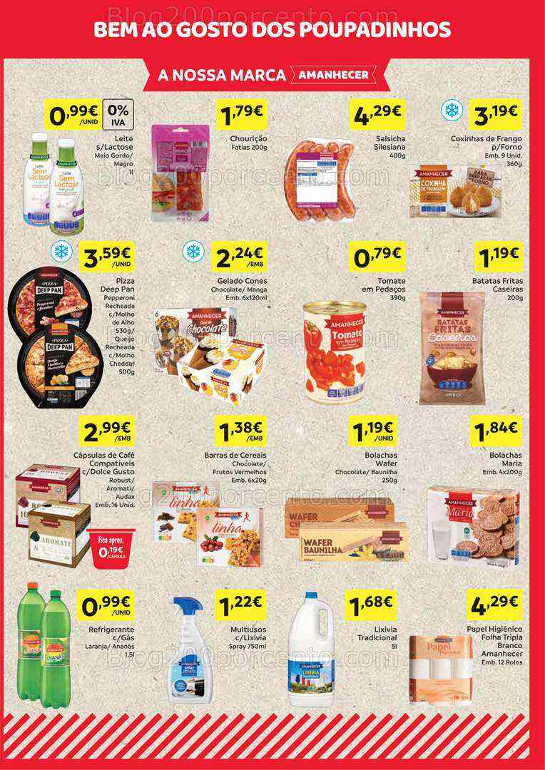 Antevisão Folheto AMANHECER Promoções de 20 a 26 julho