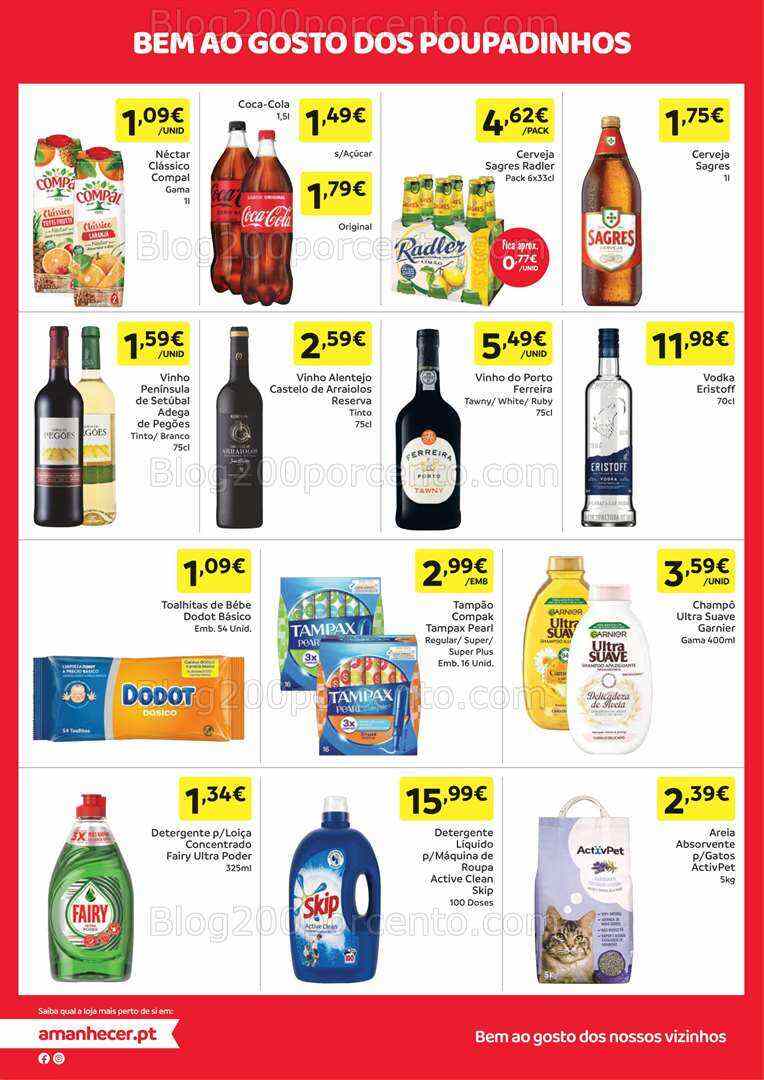 Antevisão Folheto AMANHECER Promoções de 20 a 26 julho