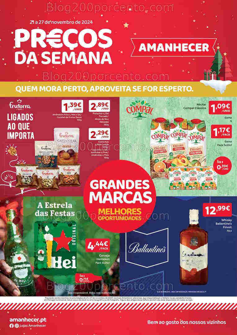 Antevisão Folheto AMANHECER Promoções de 21 a 27 novembro