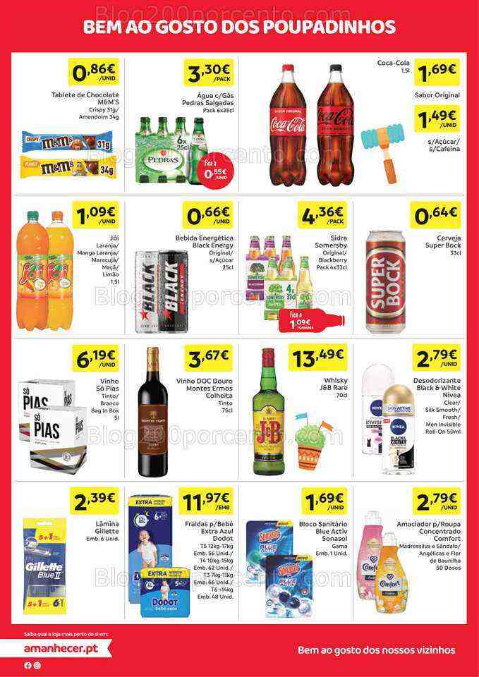 Antevisão Folheto AMANHECER Promoções de 22 a 28 junho