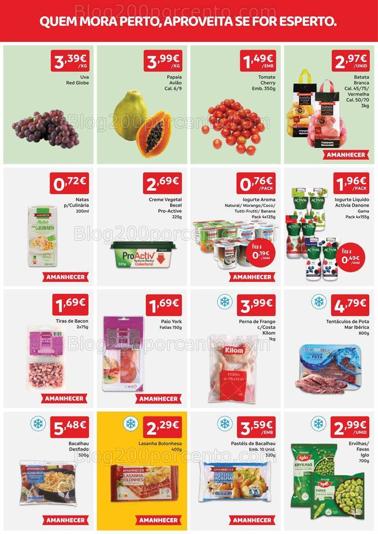 Antevisão Folheto AMANHECER Promoções de 22 a 28 fevereiro