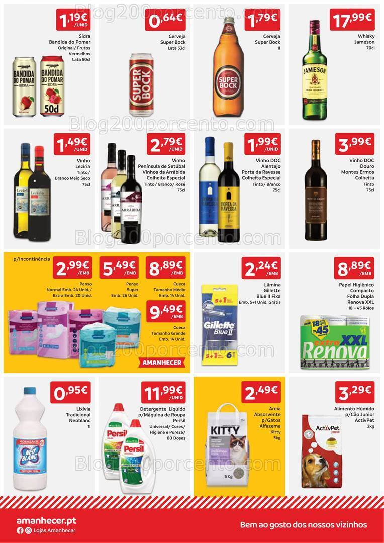 Antevisão Folheto AMANHECER Promoções de 22 a 28 fevereiro