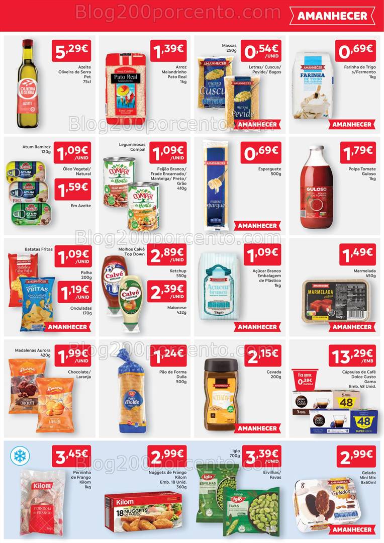 Antevisão Folheto AMANHECER Promoções de 23 a 29 janeiro