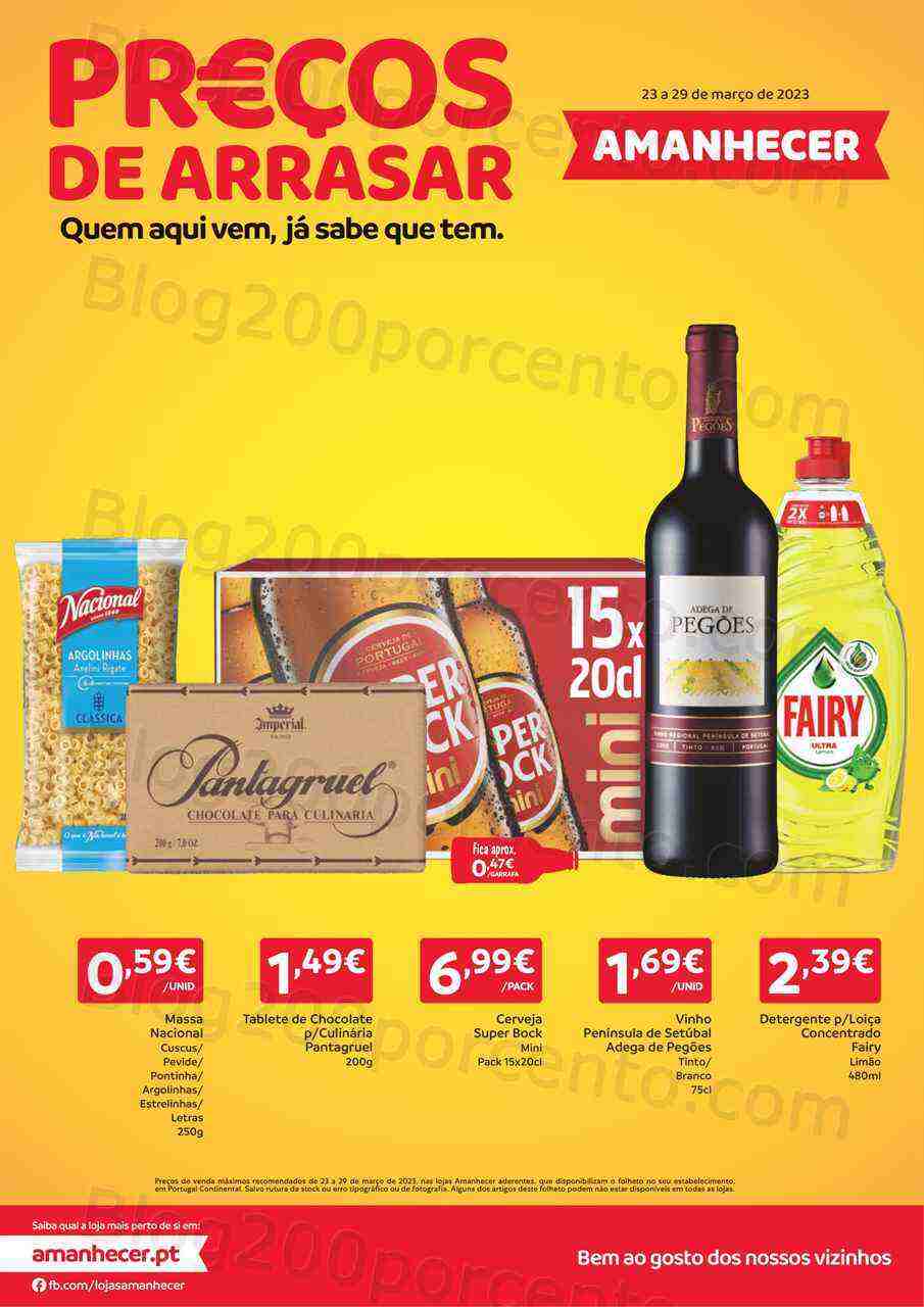 Antevisão Folheto AMANHECER Promoções de 23 a 29 março
