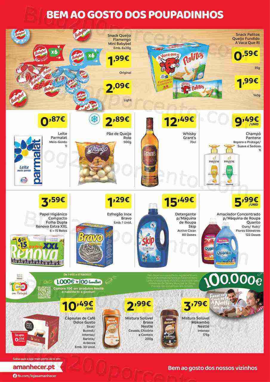 Antevisão Folheto AMANHECER Promoções de 23 a 29 março