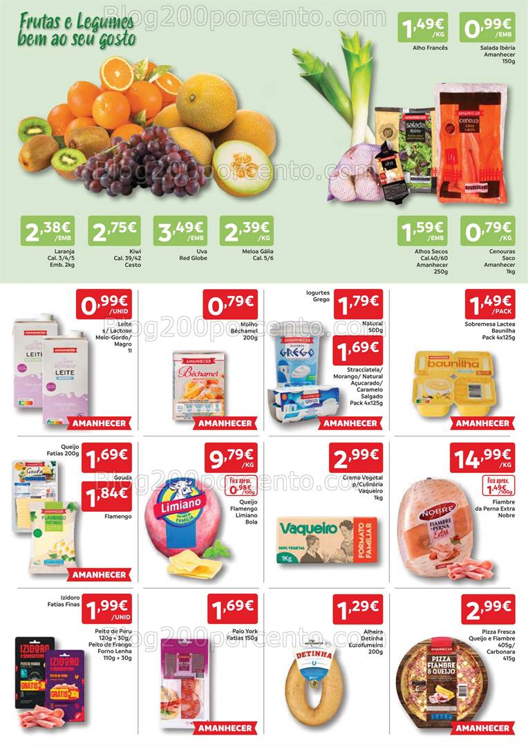 Antevisão Folheto AMANHECER Promoções de 24 a 30 abril