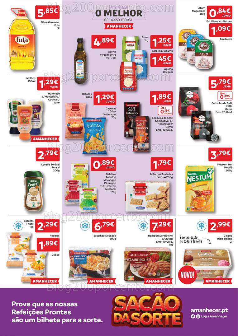 Antevisão Folheto AMANHECER Promoções de 24 a 30 abril