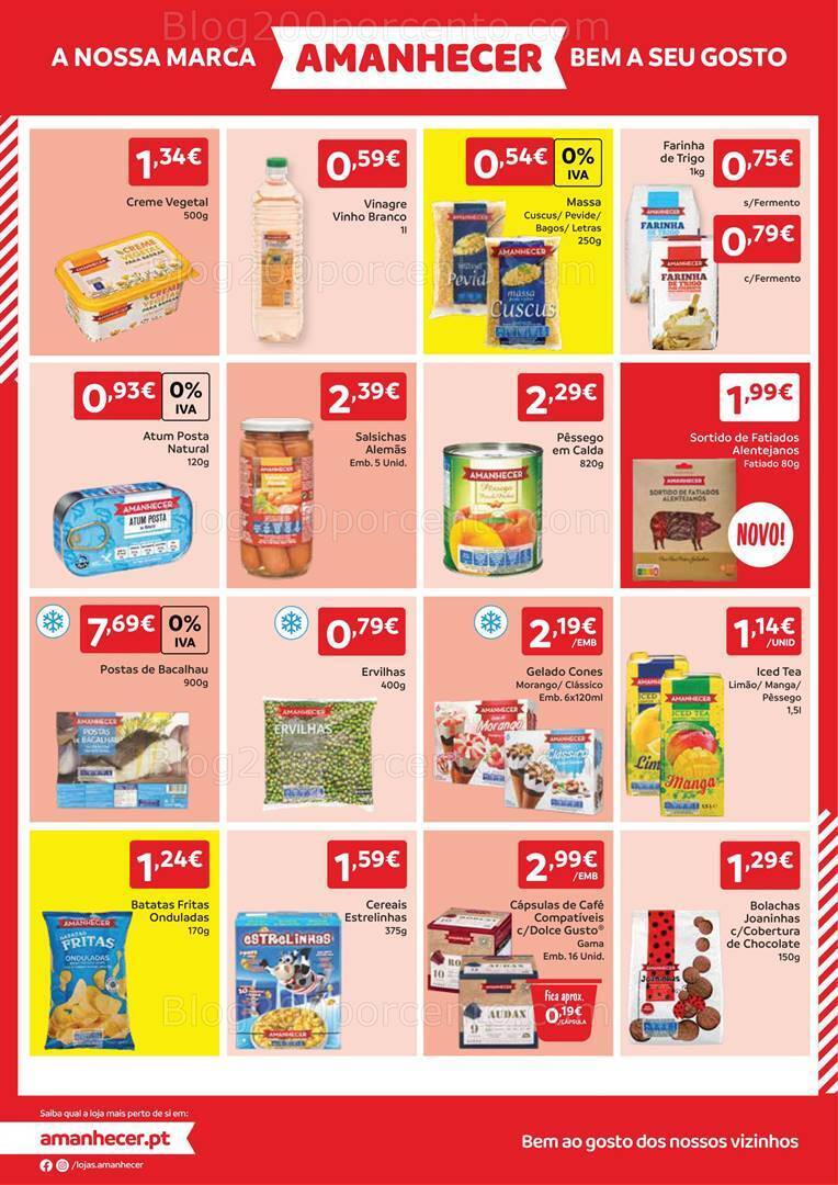 Antevisão Folheto AMANHECER Promoções de 24 a 30 agosto