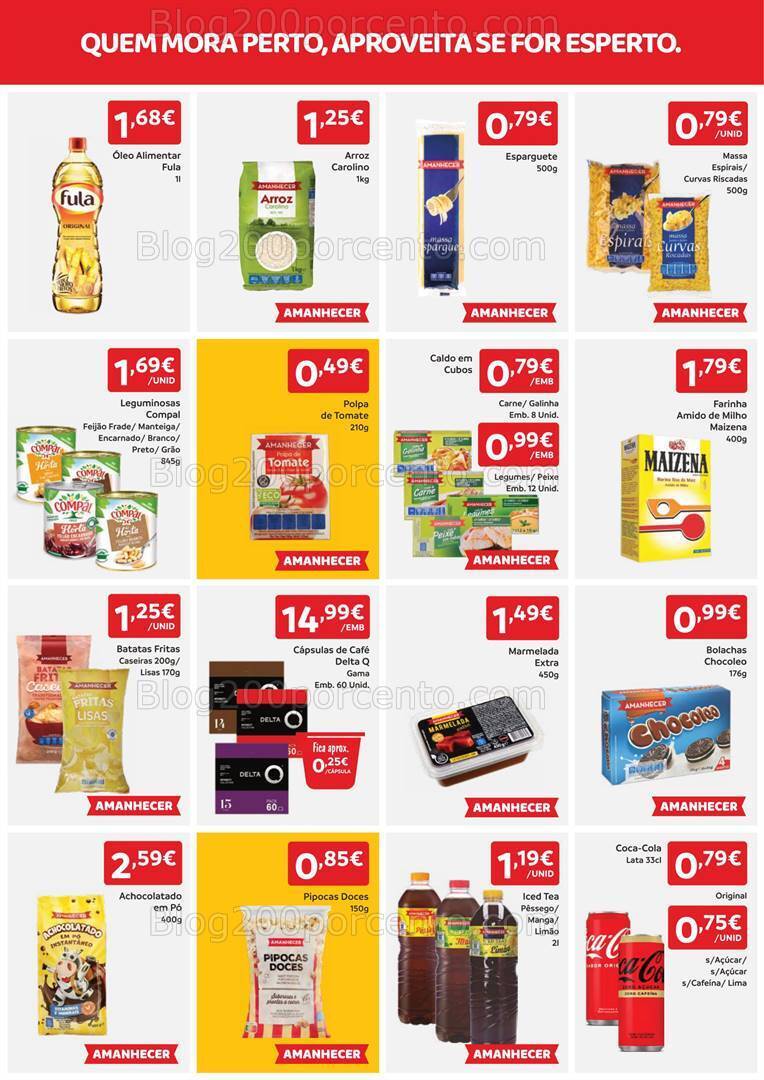 Antevisão Folheto AMANHECER Promoções de 25 abril a 1 maio