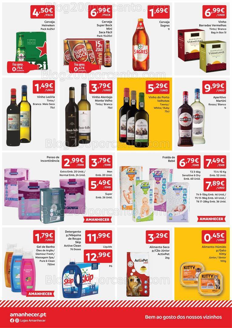 Antevisão Folheto AMANHECER Promoções de 25 abril a 1 maio