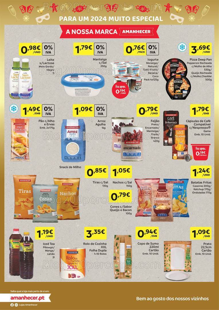 Antevisão Folheto AMANHECER  Promoções de 26 a 31 dezembro a 4 janeir