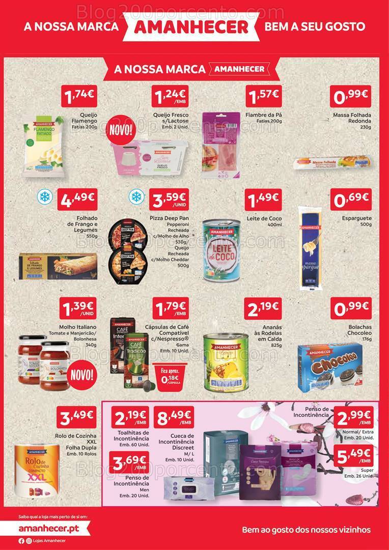 Antevisão Folheto AMANHECER Promoções de 28 setembro a 4 outubro