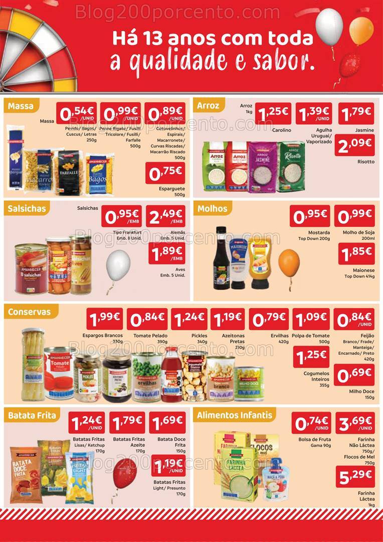 Antevisão Folheto AMANHECER Promoções de 3 a 16 outubro