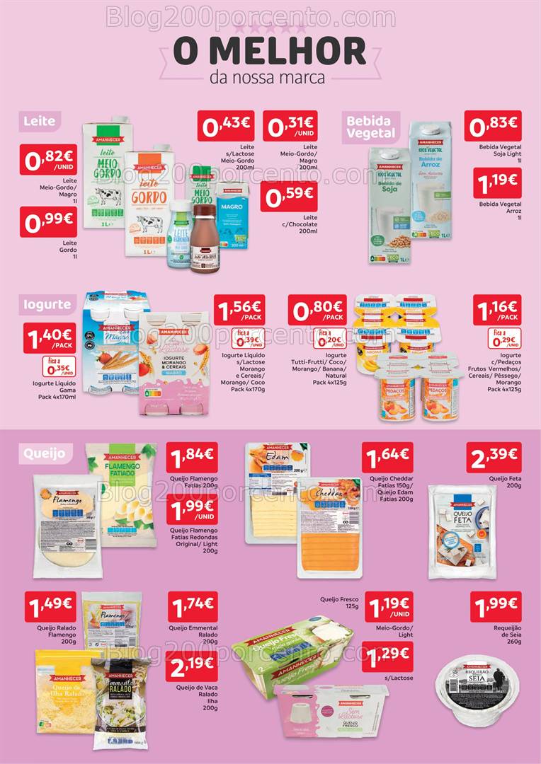 Antevisão Folheto AMANHECER Promoções de 3 a 9 abril