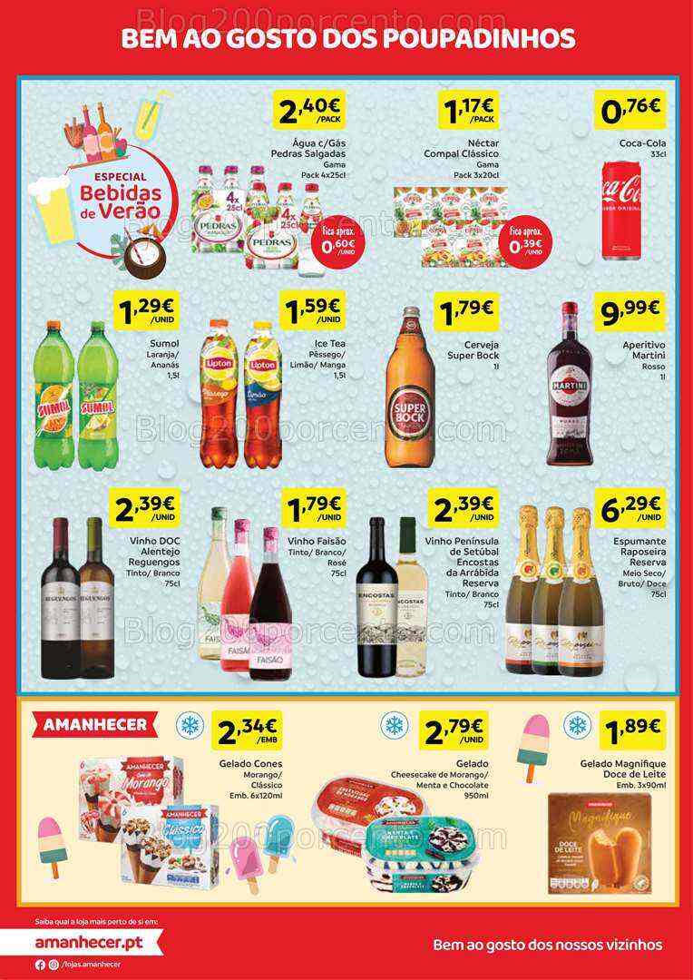 Antevisão Folheto AMANHECER Promoções de 3 a 9 agosto