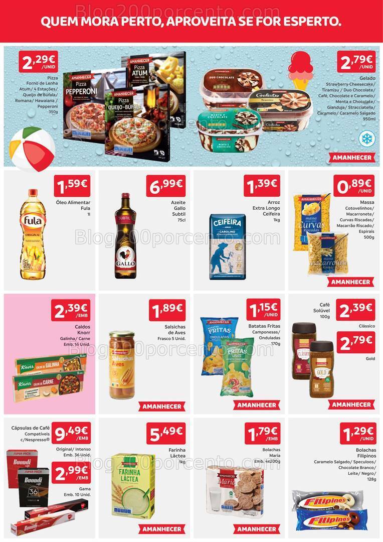 Antevisão Folheto AMANHECER Promoções de 4 a 10 julho