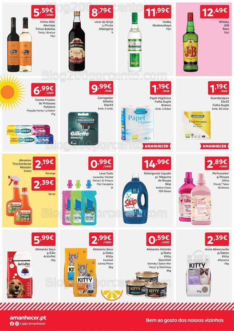 Antevisão Folheto AMANHECER Promoções de 4 a 10 julho