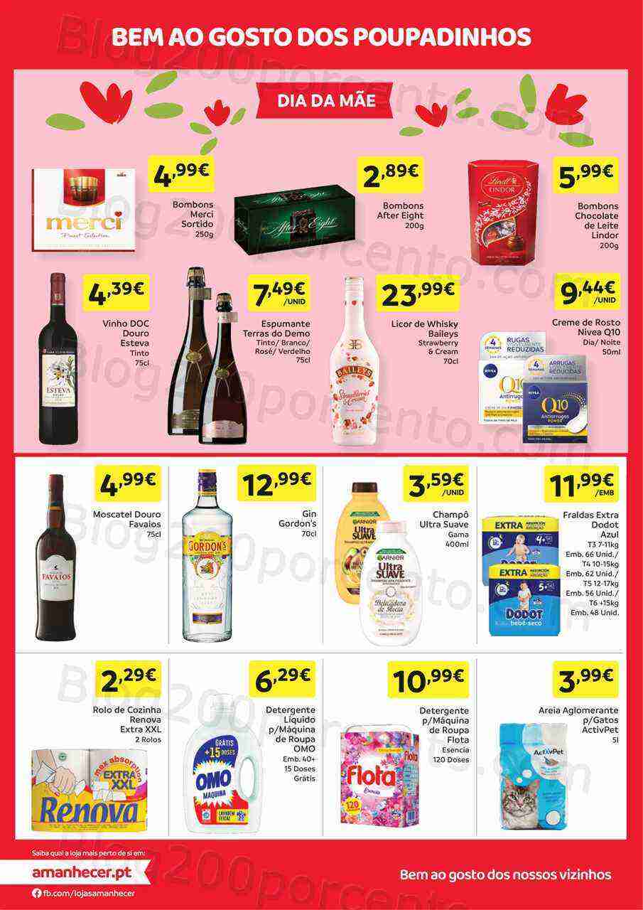 Antevisão Folheto AMANHECER Promoções de 4 a 10 maio