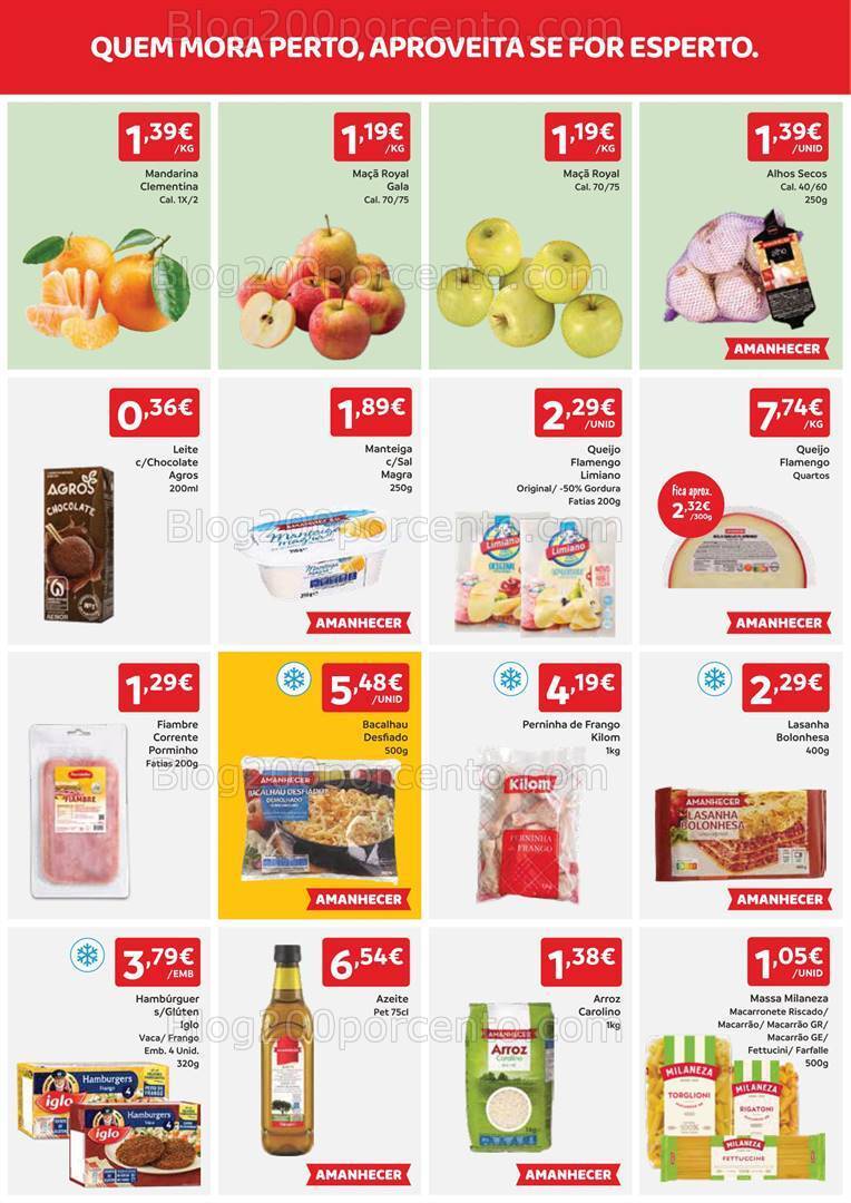 Antevisão Folheto AMANHECER Promoções de 5 a 10 janeiro