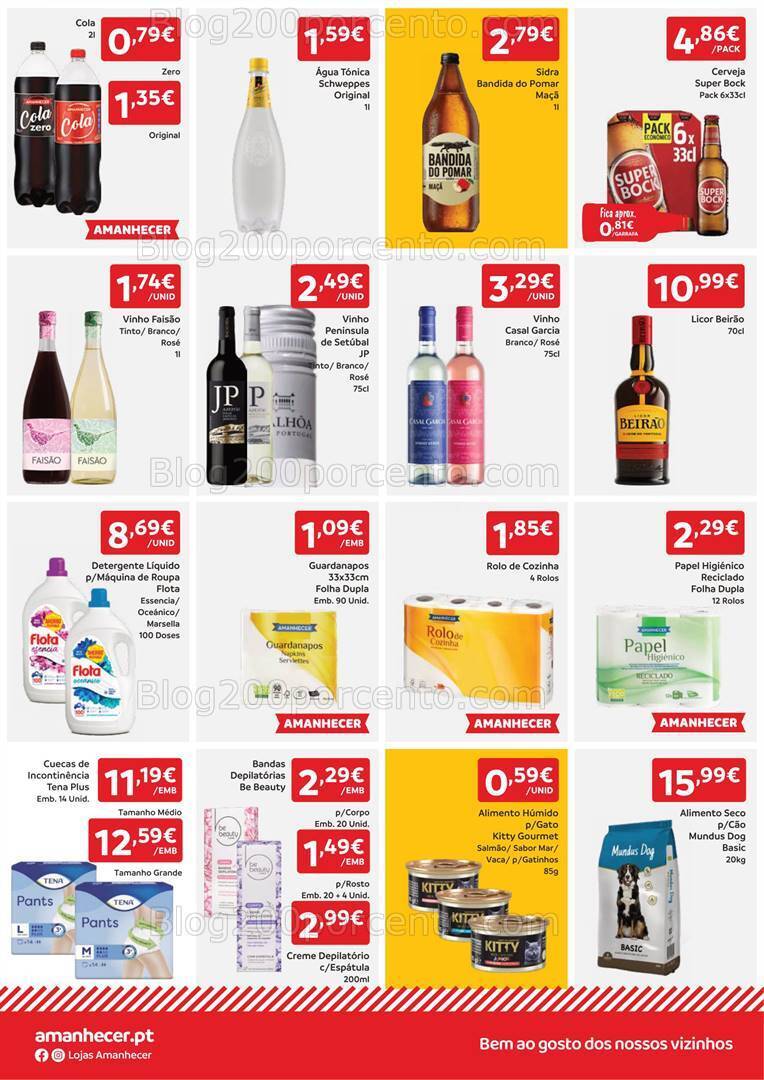 Antevisão Folheto AMANHECER Promoções de 9 a 15 maio