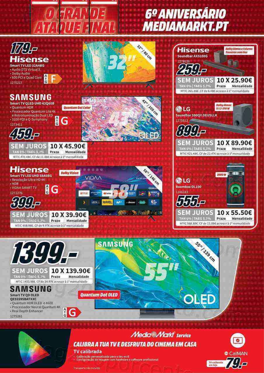 Antevisão Folheto MEDIA MARKT Aniversário Promoções de 19 a 26 abril