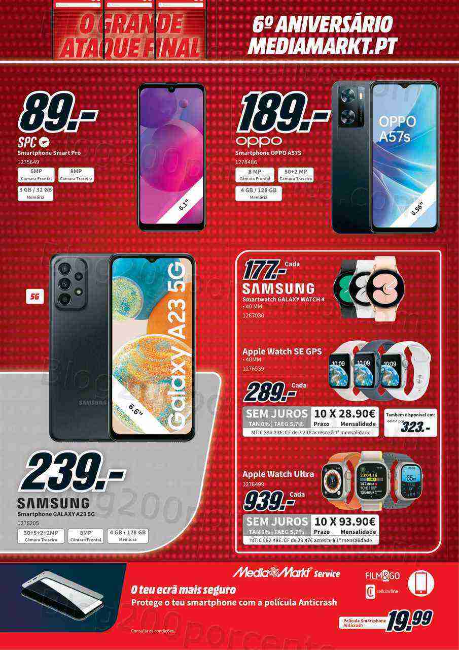 Antevisão Folheto MEDIA MARKT Aniversário Promoções de 19 a 26 abril