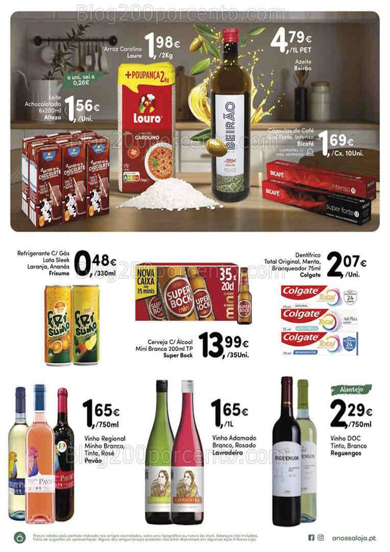 Antevisão Folheto A NOSSA LOJA Promoções de 14 a 18 abril