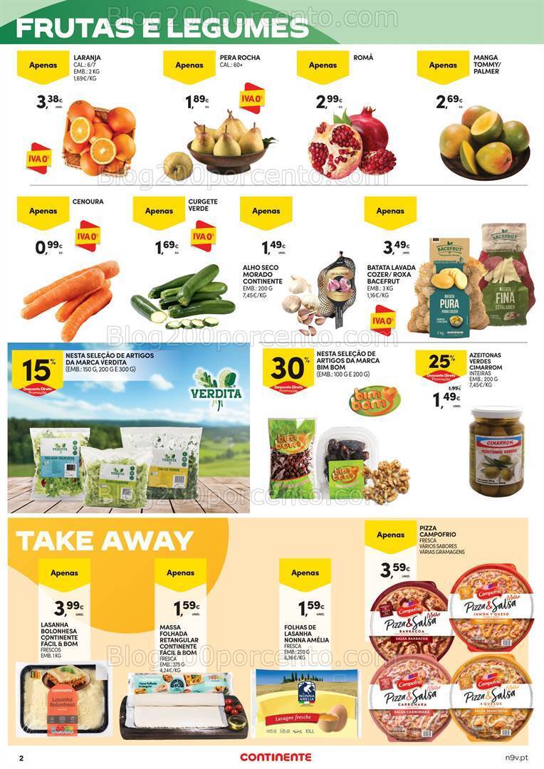 Antevisão Folheto CONTINENTE Açores Promoções de 12 a 25 outubro