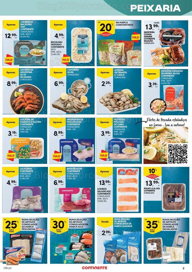 Antevisão Folheto CONTINENTE Açores Promoções de 12 a 25 outubro