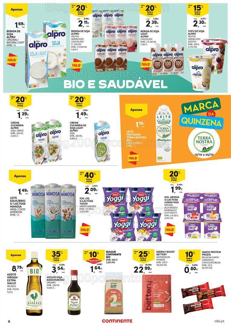 Antevisão Folheto CONTINENTE Açores Promoções de 12 a 25 outubro