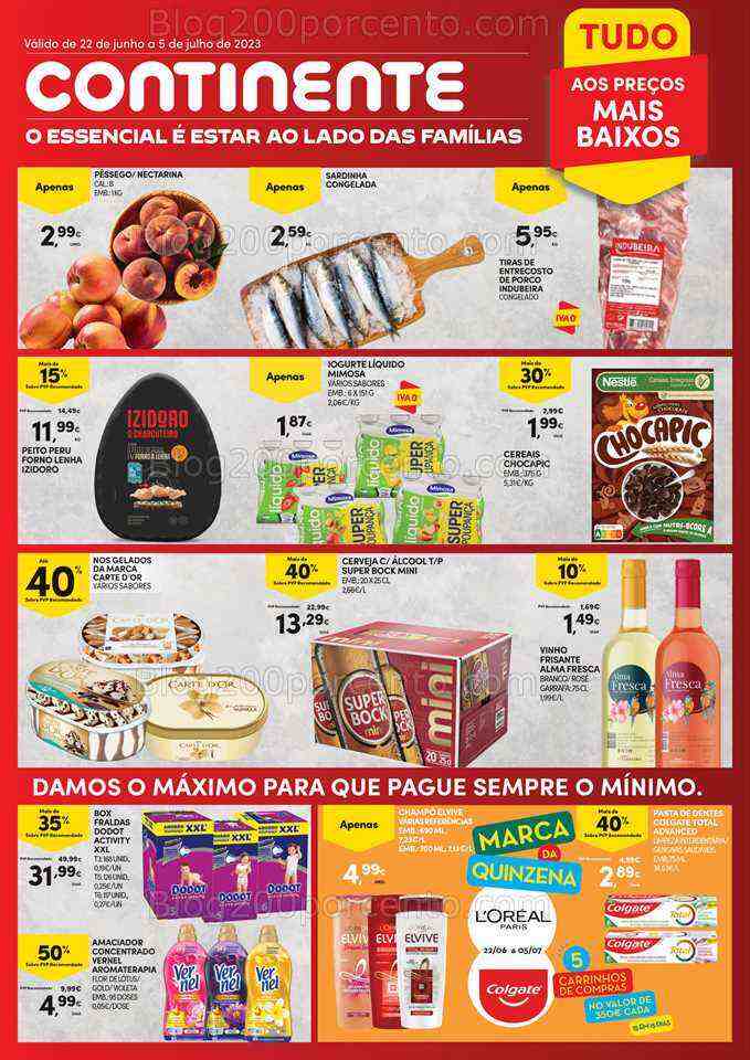 Antevisão Folheto CONTINENTE Açores Promoções até 5 julho