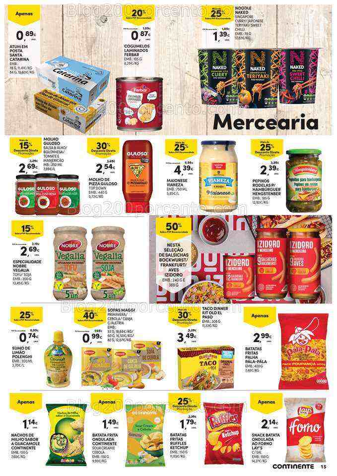 Antevisão Folheto CONTINENTE Açores Promoções até 5 julho