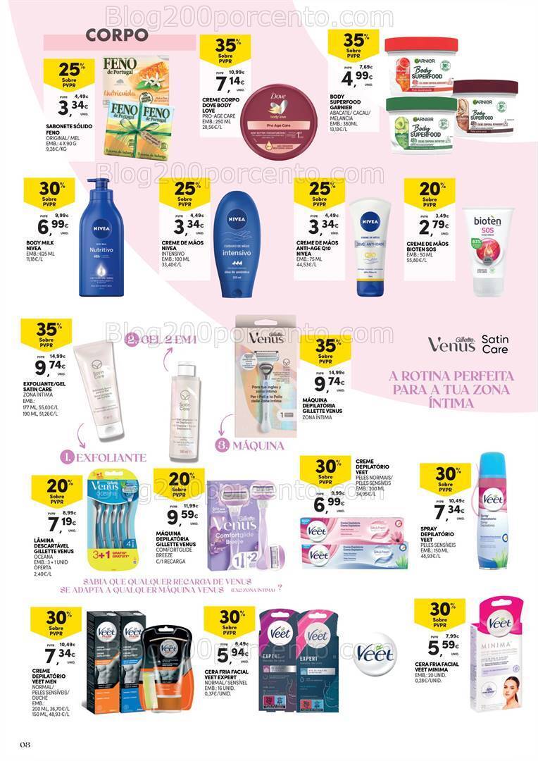 Antevisão Folheto CONTINENTE Açores Especial Beleza Promoções de 12 a 31 março