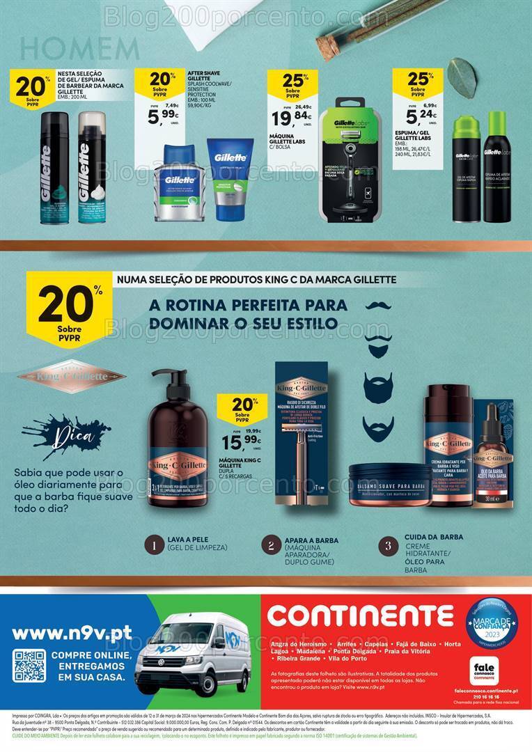 Antevisão Folheto CONTINENTE Açores Especial Beleza Promoções de 12 a 31 março