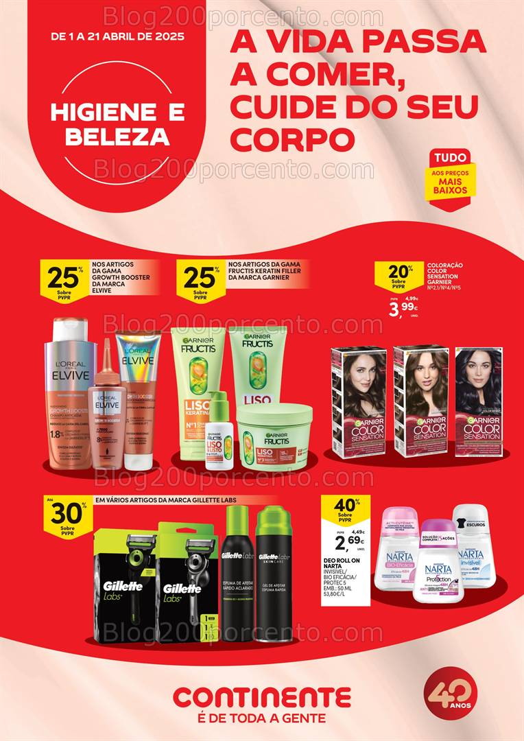 Antevisão Folheto CONTINENTE Beleza Açores Promoções até 21 agosto