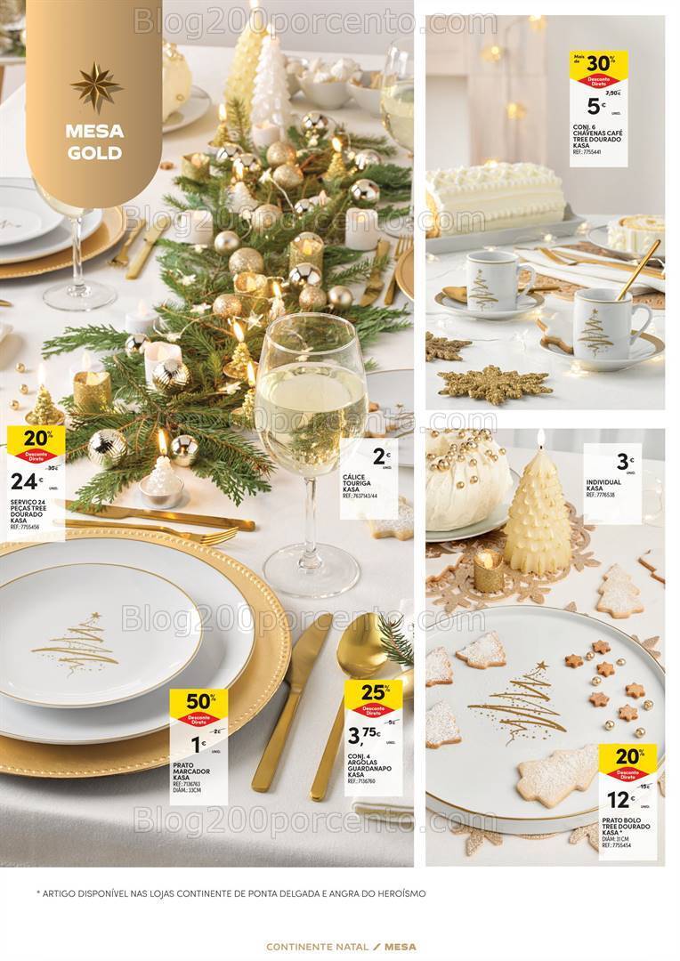 Antevisão Folheto CONTINENTE Açores Natal promoções de 28 novembro a 24 dezembro