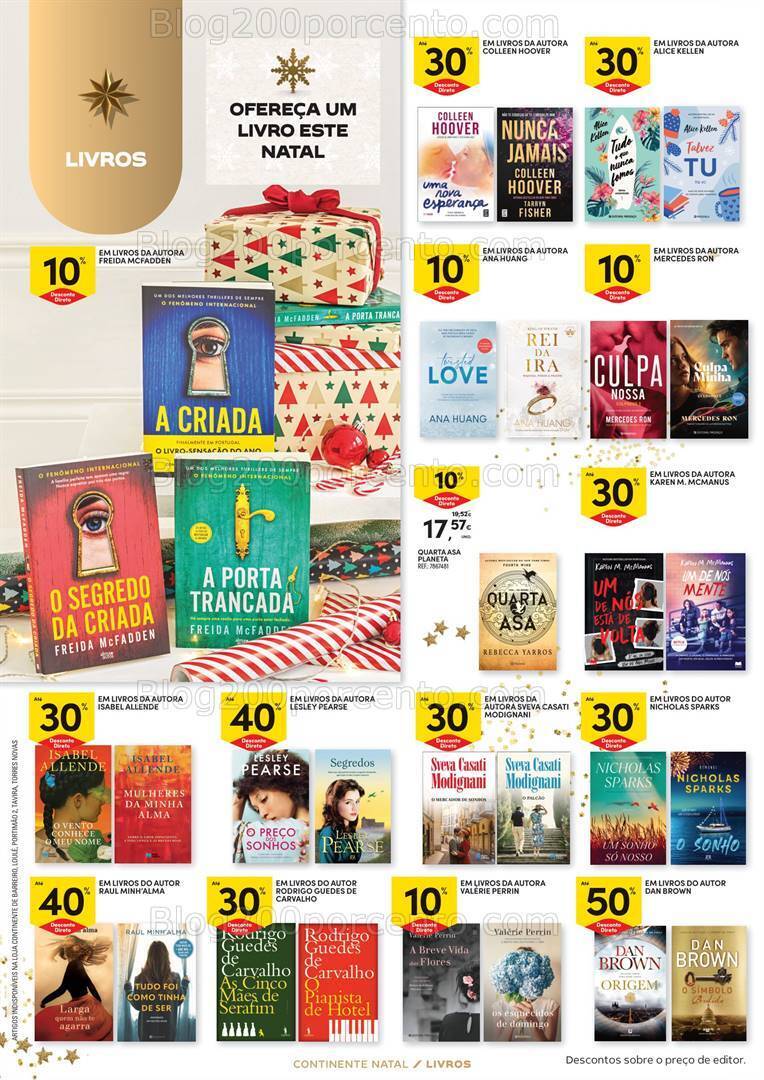 Antevisão Folheto CONTINENTE Açores Natal promoções de 28 novembro a 24 dezembro