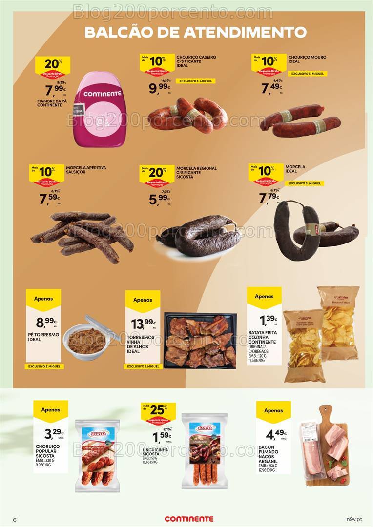 Antevisão Folheto CONTINENTE Especial Churrasco Promoções de 23 julho a 12 agosto