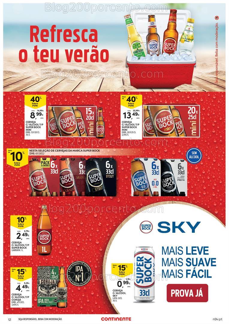 Antevisão Folheto CONTINENTE Especial Churrasco Promoções de 23 julho a 12 agosto
