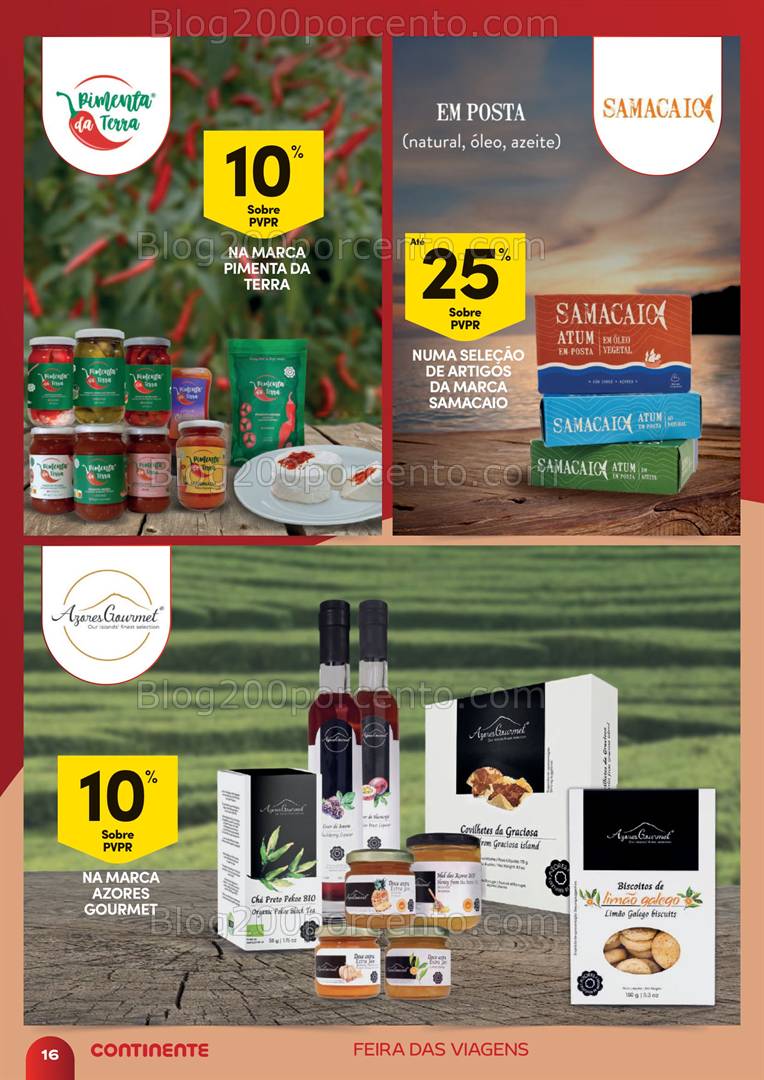 Antevisão Folheto CONTINENTE Extra Feira das Viagens Promoções até 12 maio