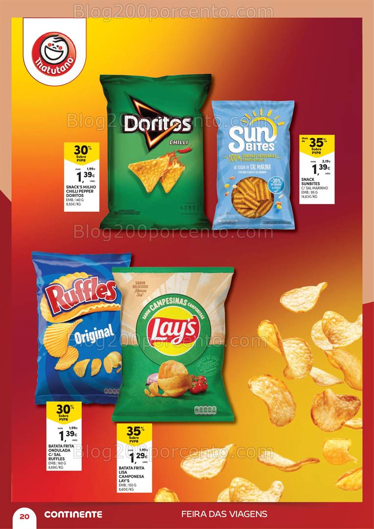 Antevisão Folheto CONTINENTE Extra Feira das Viagens Promoções até 12 maio