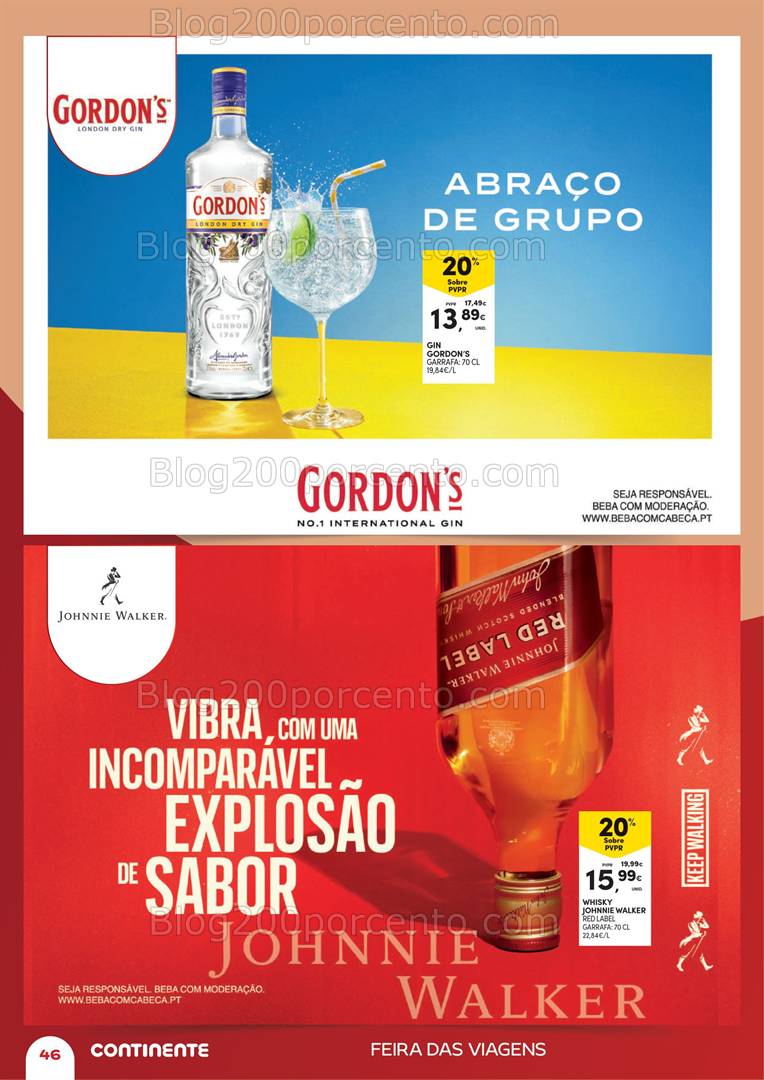 Antevisão Folheto CONTINENTE Extra Feira das Viagens Promoções até 12 maio