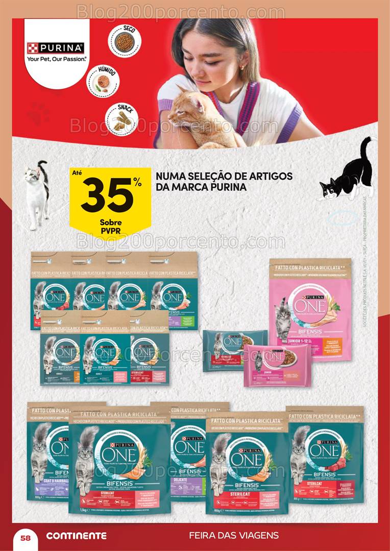 Antevisão Folheto CONTINENTE Extra Feira das Viagens Promoções até 12 maio