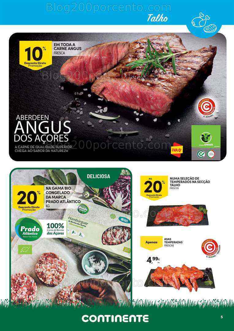 Antevisão Folheto CONTINENTE Açores Promoções de 1 a 21 agosto