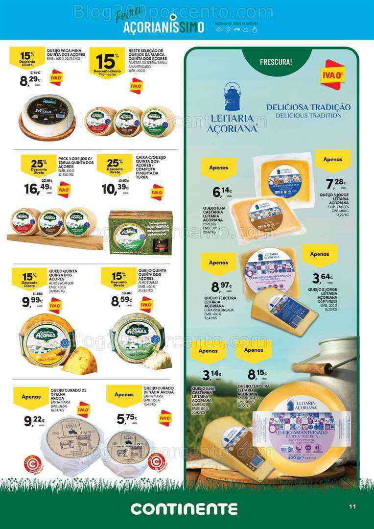 Antevisão Folheto CONTINENTE Açores Promoções de 1 a 21 agosto