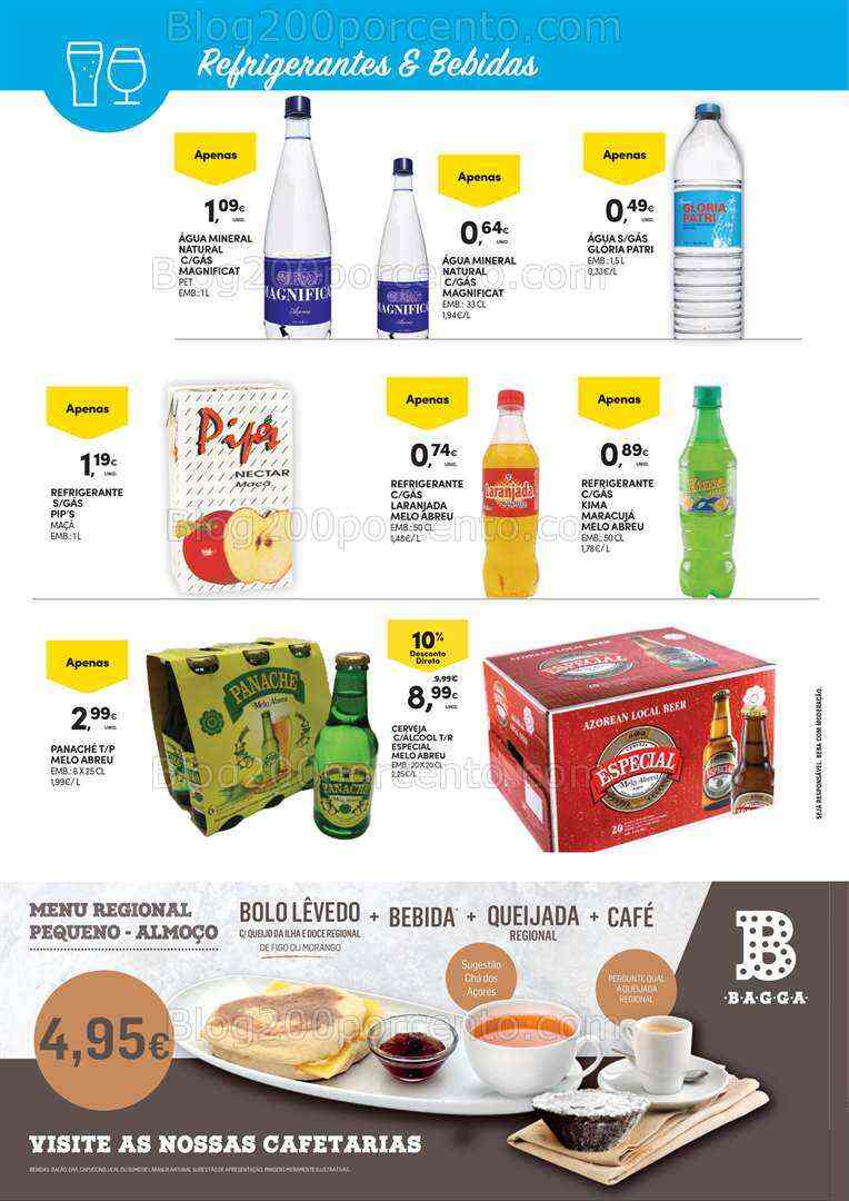 Antevisão Folheto CONTINENTE Açores Promoções de 1 a 21 agosto