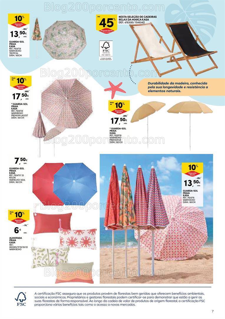 Antevisão Folheto CONTINENTE Açores Férias de Verão Promoções de 2 a 29 julho